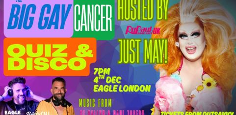 The Big Gay Cancer Quiz & Disco