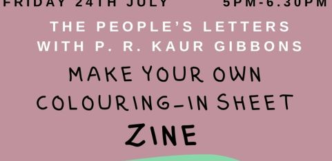 Make Your Own Colouring-In Sheet Zine