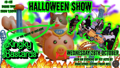 Kingky+Bastards+present+the+DIY+Halloween+Show