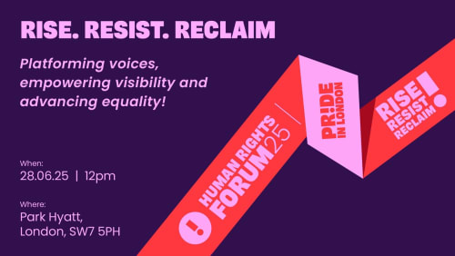 Pride+In+Londons+Human+Rights+Forum+2025