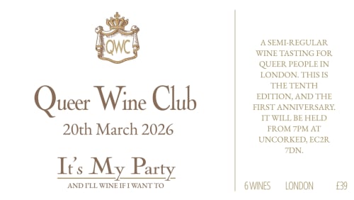 Queer+Wine+Club%3a+Its+My+Party+and+Ill+Wine+If+I+Want+To