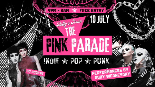 The+Pink+Parade+%f0%9f%96%a4+Indie+Pop+Punk+Night+at+Betty+%26+Joans