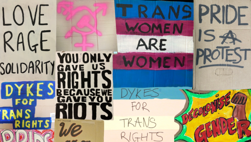 Dyke+March+Placard+Making