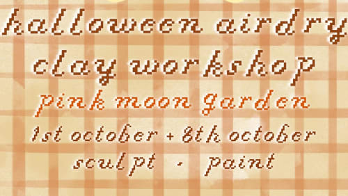Halloween+Airdry+Clay+Workshop