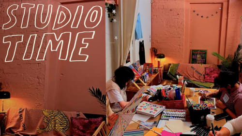 Bees+Art+Club%3a+IRL+-+Studio+Time