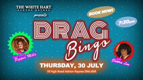 Peppers+Drag+Bingo+at+The+White+Hart%2c+Ashton+Keynes