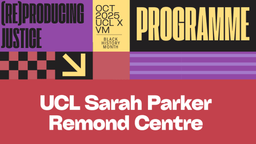 UCLs+Sarah+Parker+Remond+Centre+presents%3a+Joy+James