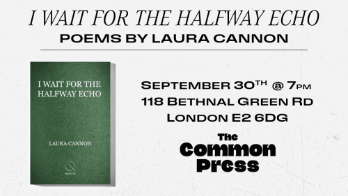 Poem+Book+Launch+by+Laura+Cannon%3a+I+Wait+for+the+Halfway+Echo+