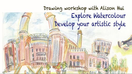 Explore+Watercolour+Develop+your+Artistic+Style+Drawing+Workshop+by+Alison+Hui