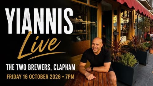 Yiannis+live+at+The+Two+Brewers%2c+Clapham!++Friday+16th+October+2026+-+7pm.