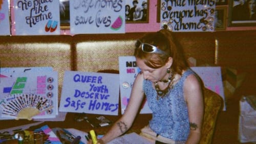 Stonewall+Housing+London+Pride+Placard+Workshop