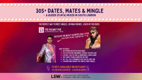 30s%2b+Dates%2c+Mates+%26+Mingle+-+Lesbian%2c+FLINTA%2c+queer+mixer+in+South+London