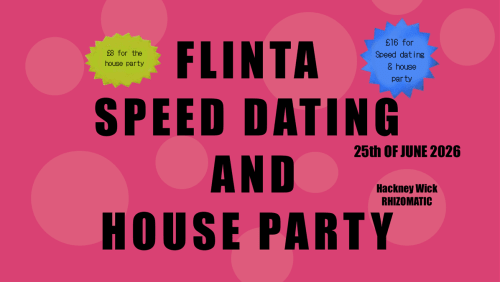 FLINTA+SPEED+DATING+AND+HOUSE+PARTY+