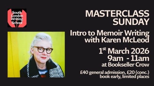 Masterclass+Sunday%3a+Memoir+writing
