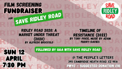 Save+Ridley+Road+Fundraiser+-+Film+Screening+%26+Q%26A