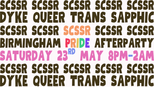 SCSSR%3a+Birmingham+Pride+Afterparty