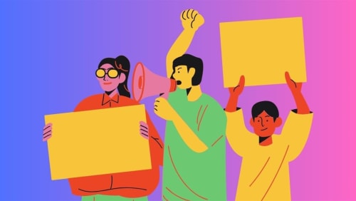 Folkestone+Pride+banner+making+workshop