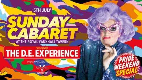 SUNDAY+CABARET+PRIDE+WEEKEND+WITH+THE+D.E.+EXPERIENCE+