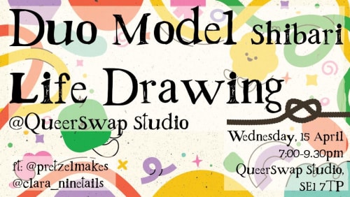 Duo+Model+Shibari+Life+Drawing+%40+QueerSwap+Studio