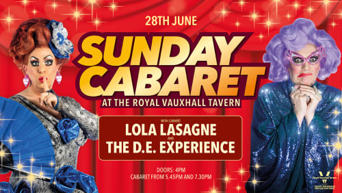 Sunday+Cabaret+with+D.E.+Experience+and+Lola+Lasagne+