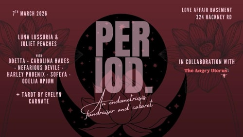 PERIOD.+-+A+FLINTA*+Cabaret+Show+to+raise+money+for+Endometriosis+UK!