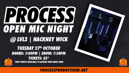 Process+Open+Mic+Halloween+Special