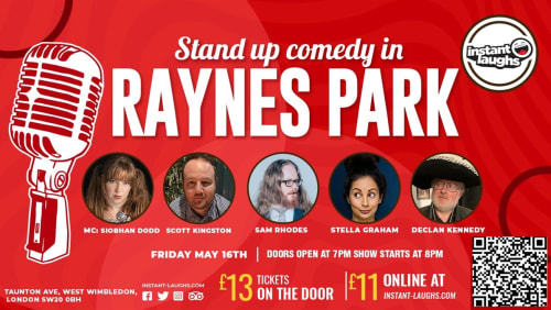 Stand+up+comedy+in+Raynes+Park