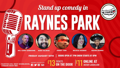 Stand+up+comedy+in+Raynes+Park