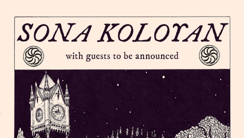 Sona+Koloyan+Live+at+St+Pancras+Clock+Tower