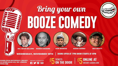 Bring+your+own+booze+comedy+Wimbledon