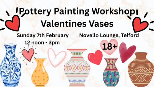 Pottery+Painting%3a+Valentines+Vases