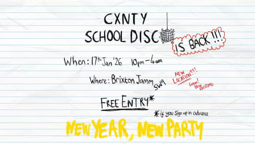 The+Cxnty+School+Disco