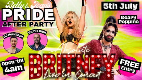 Pride+After+Party+-+Absolute+Britney+LIVE+in+concert