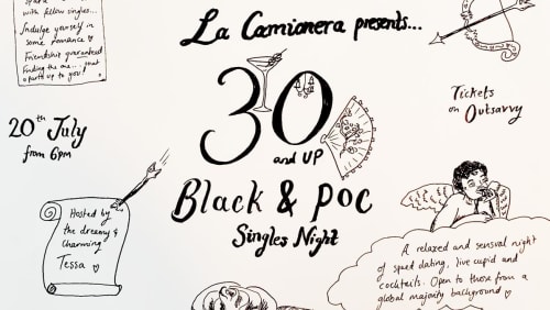 30%2b+Black+and+POC+Singles+Night+at+La+Camionera