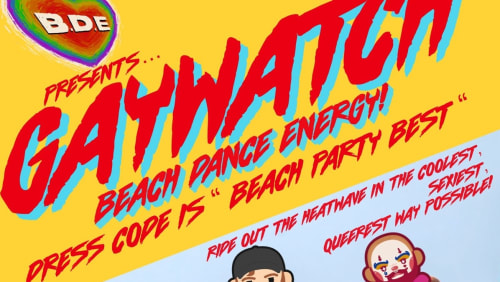 BDE+Presents+GAYWATCH%3a+Beach+Dance+Energy