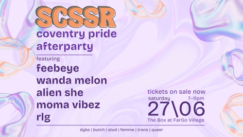 SCSSR%3a+Coventry+Pride+Afterparty