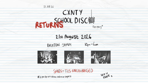 The+Cxnty+School+Disco+-+Summer+School