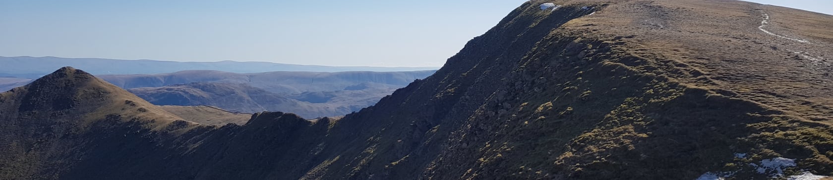 Ascension d'Helvellyn (boucle), Lake District National Park, England