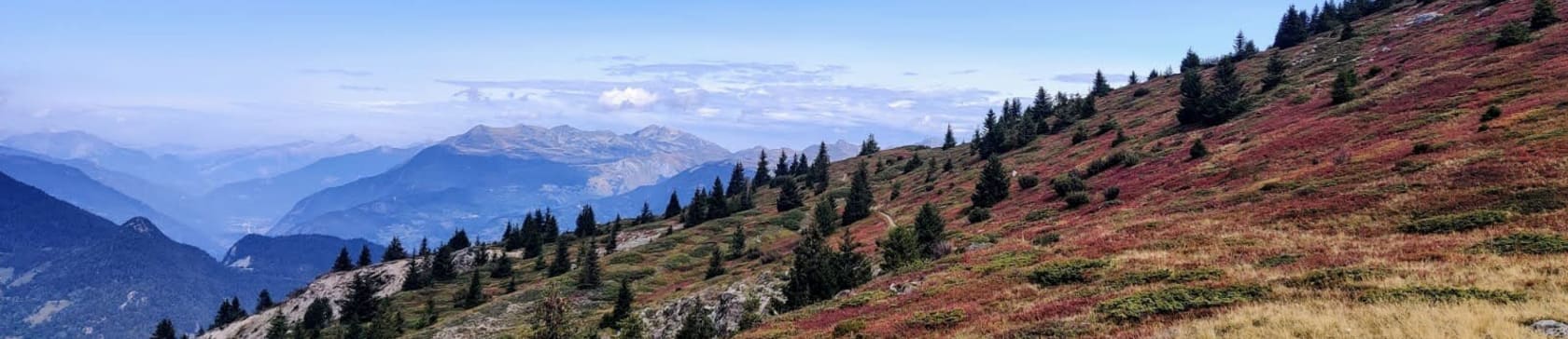 Autour de Méribel - Les Allues au col de Jean