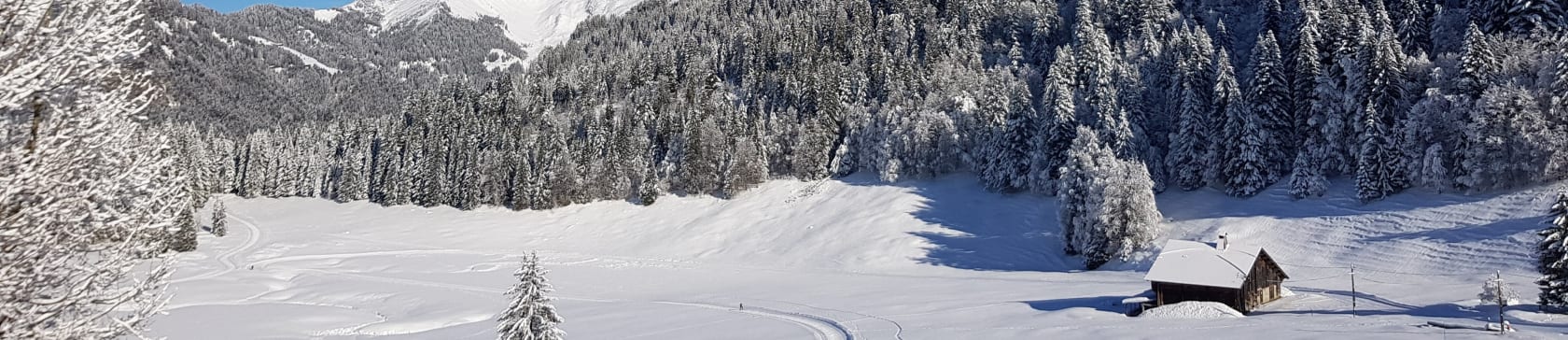 Station de Ski de Fond de la Clusaz, les Confins