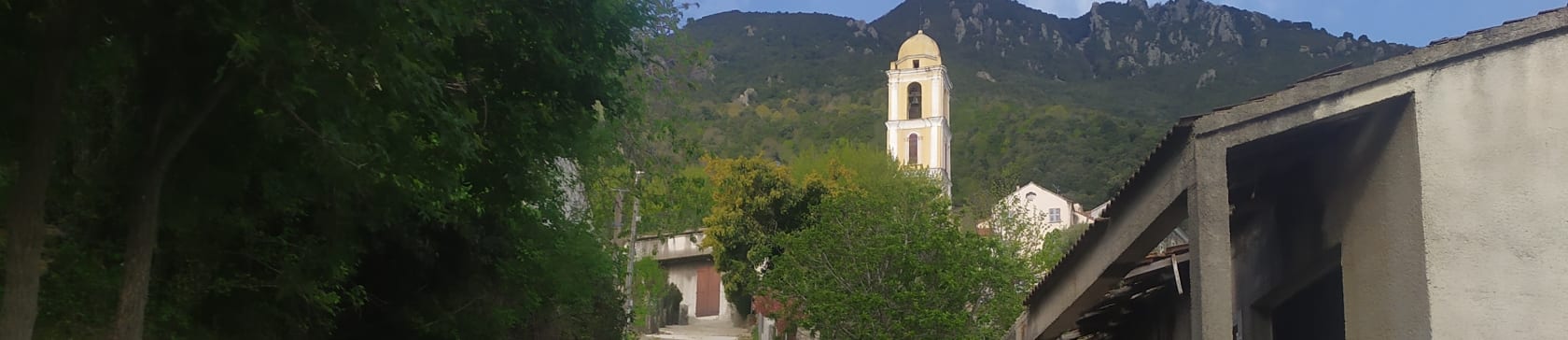 Courir en Corse Route des balcons depuis Prunete