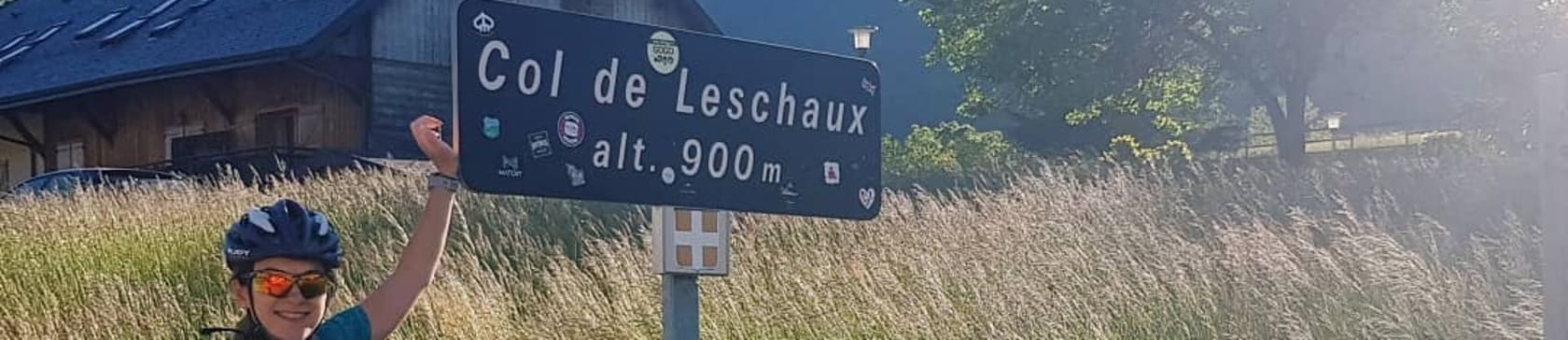 Itinéraire de vélo pour monter jusqu’au col de Leschaux - départ d’Annecy