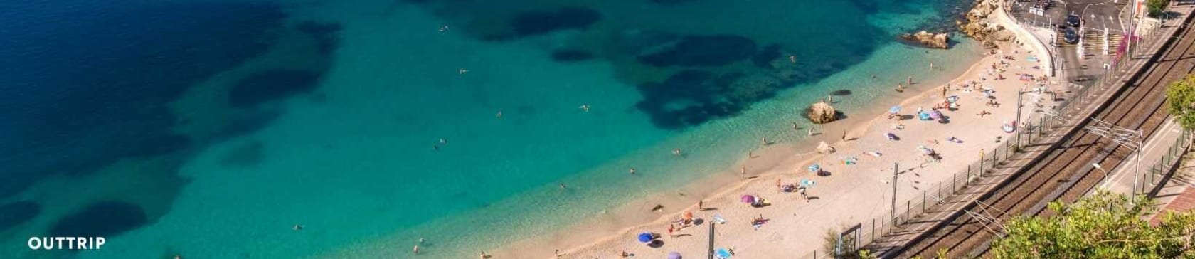 Plage des Marinières à Villefranche sur Mer