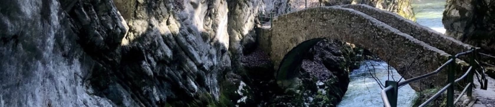 Randonnée Gorges de l'Areuse en Suisse