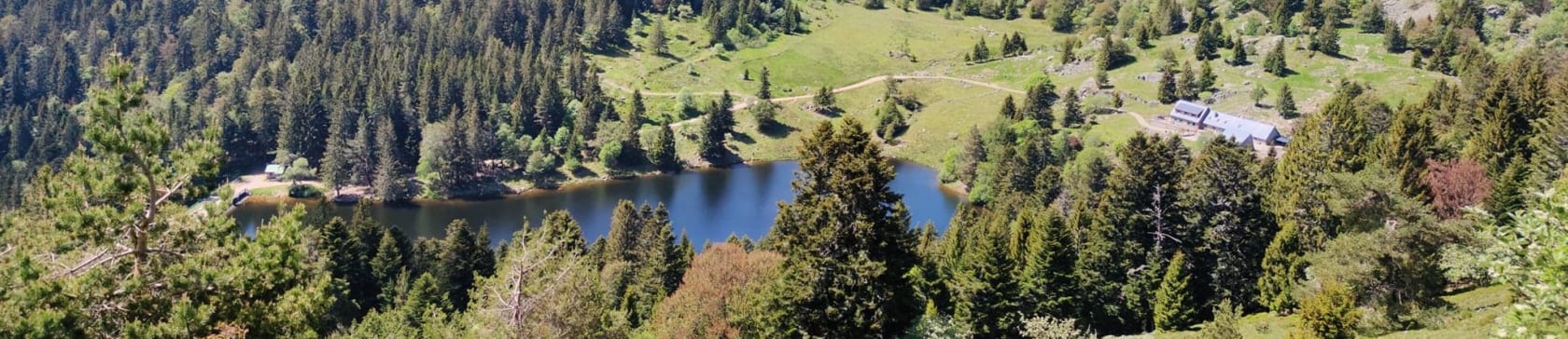 Randonnée tour des trois lacs, Vosges