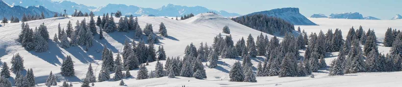 Station de ski de fond du Semnoz, Haute-Savoie