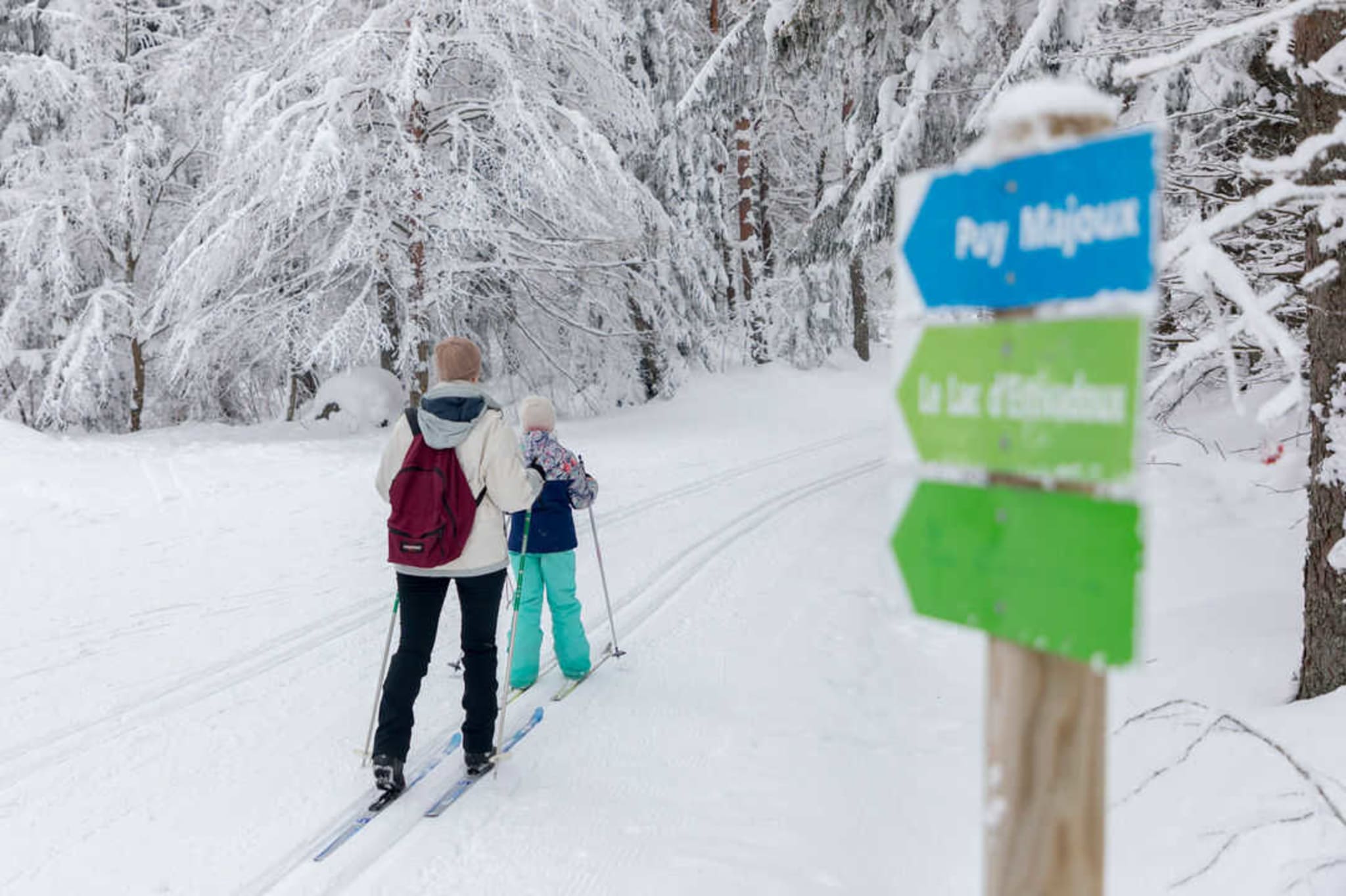 Enneigement Massif Central Ski de Fond