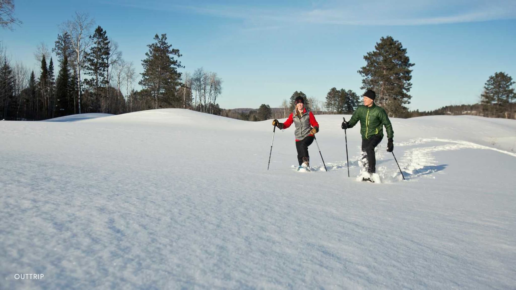 Quand bloquer les raquettes à neige