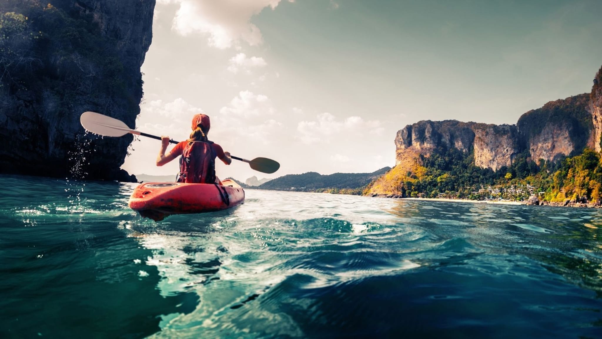 Spots de kayak, en mer, rivière et lac