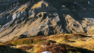 Lac de Pormenaz bivouac